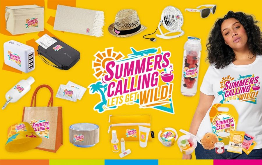 Summer Branded Merchandise & Apparel Inspiration Campaign!